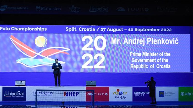Plenković svečano otvorio Europsko vaterpolsko prvenstvo u Splitu